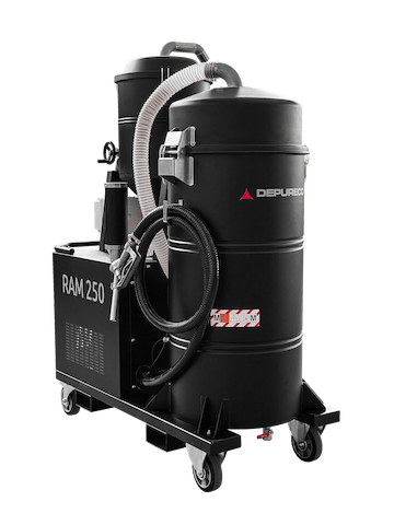 ASPIRADOR INDUSTRIAL ACEITE Y VIRUTAS RAM 250
