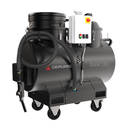 aspirador virutas y aceite ram oil 280 MP